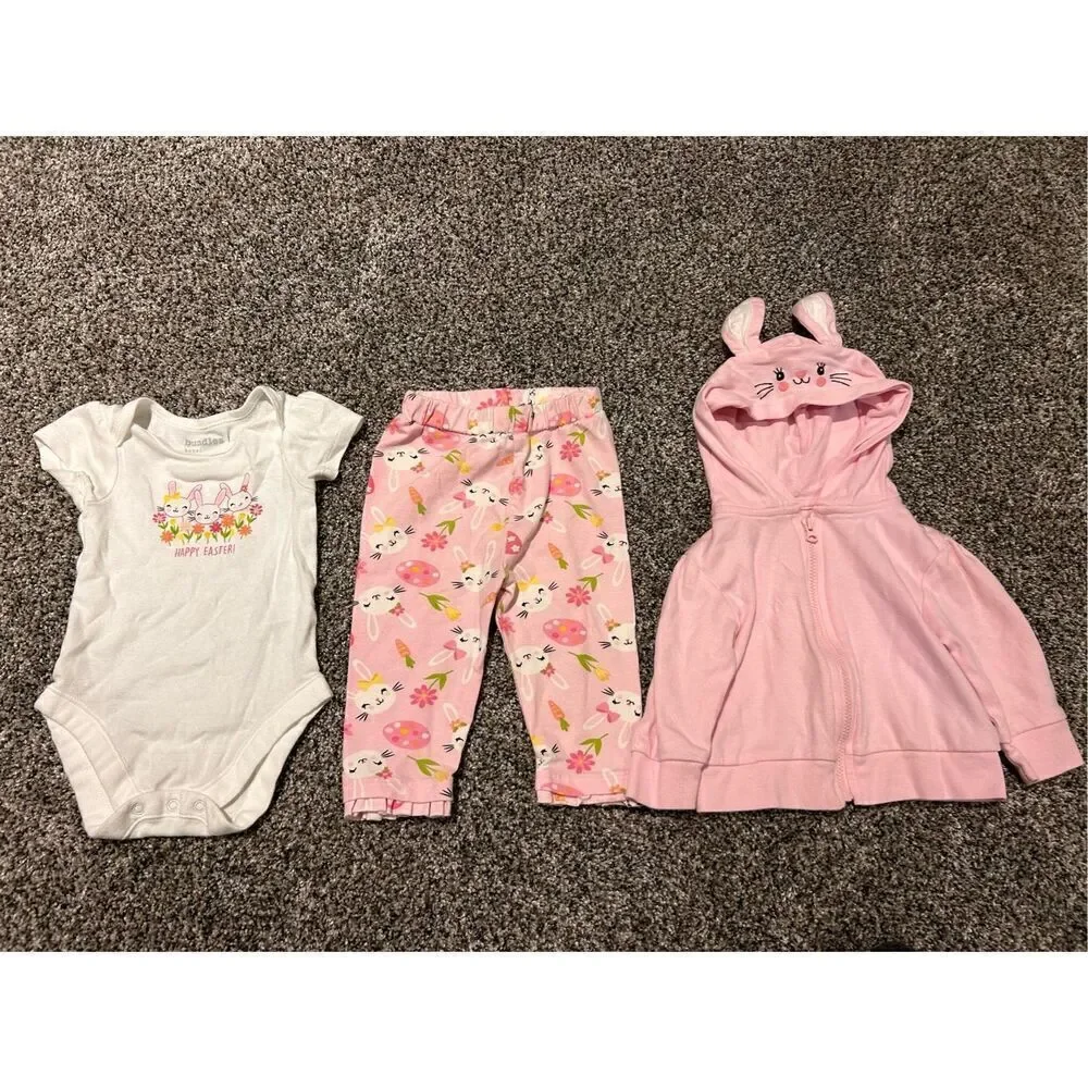 Children’s Place Easter outfit size 3-6mos C40-21